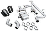 AWE SwitchPath™ Exhaust for Audi MK3 TT RS - Diamond Black RS-style Tips - out of package